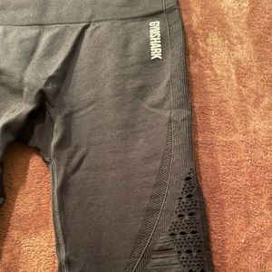 Gymshark patterned black leggings - Size medium